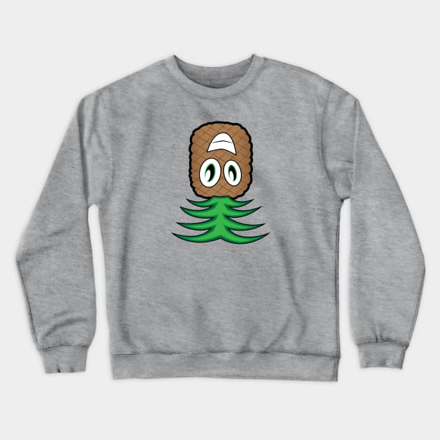 Pineapple Upside-Down Shirt Crewneck Sweatshirt by jayMariah